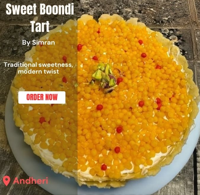 Boondi tart