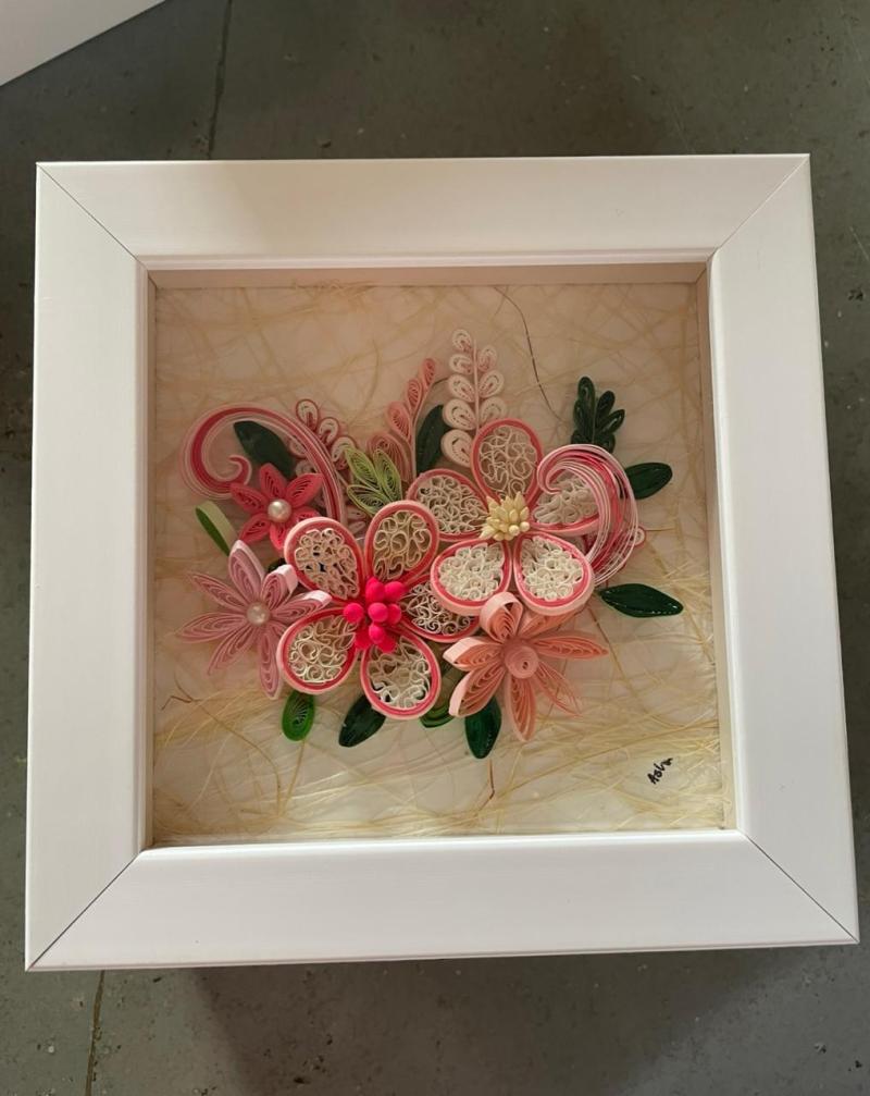 Unique Handcrafted Paper Quilling Box