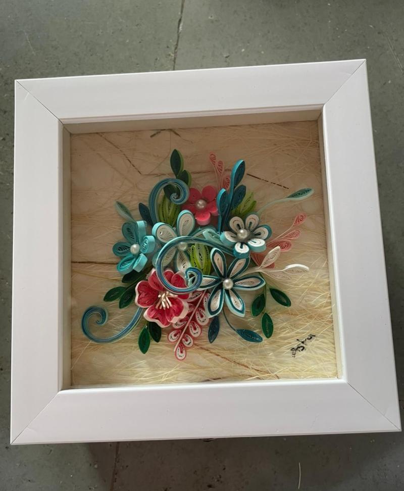 Unique Handcrafted Paper Quilling Box