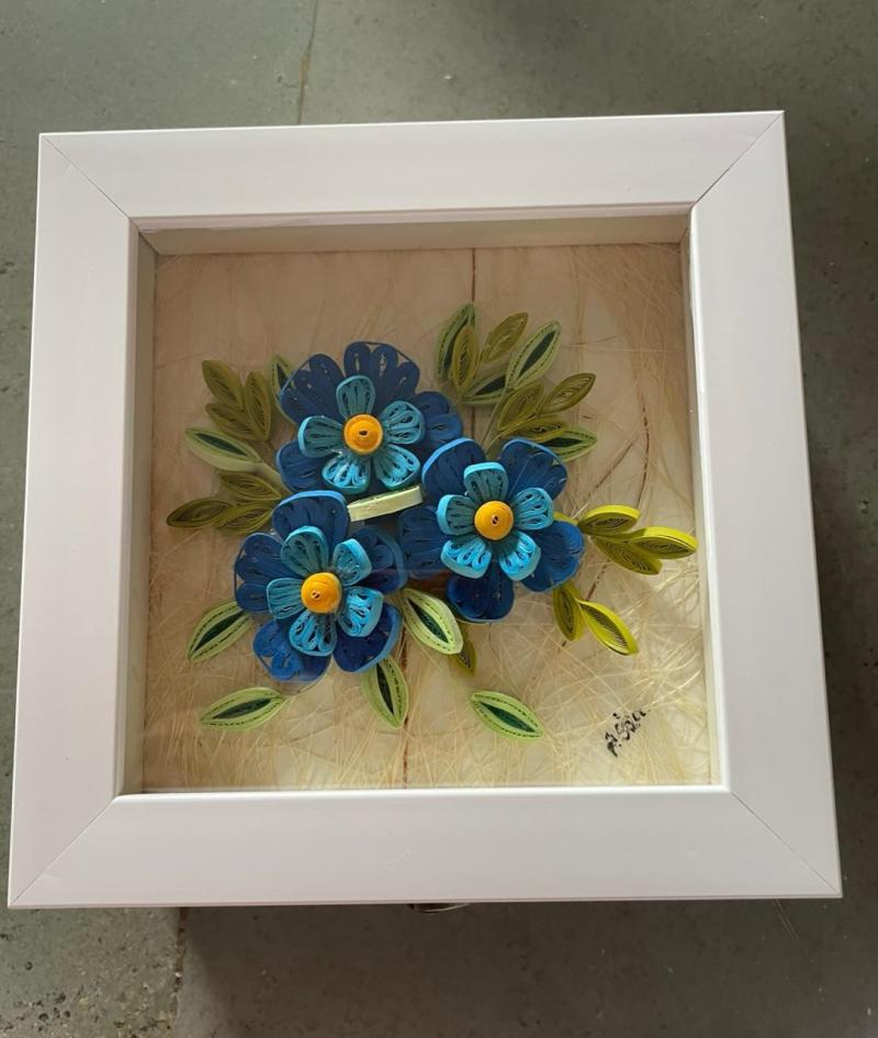 Unique Handcrafted Paper Quilling Box