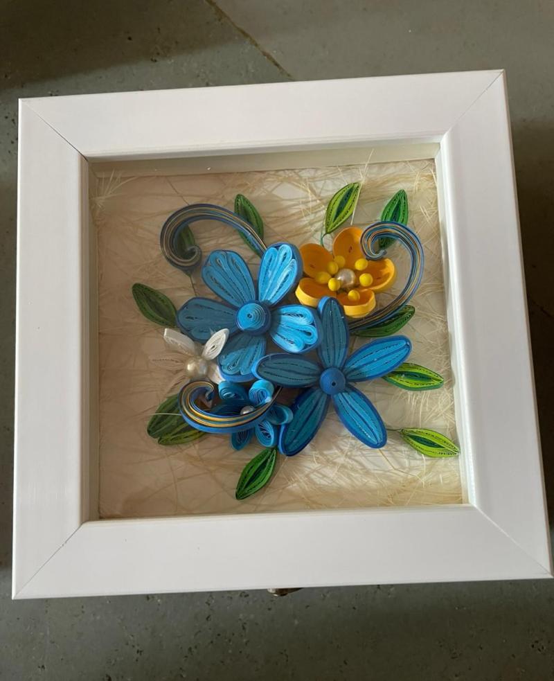 Unique Handcrafted Paper Quilling Box