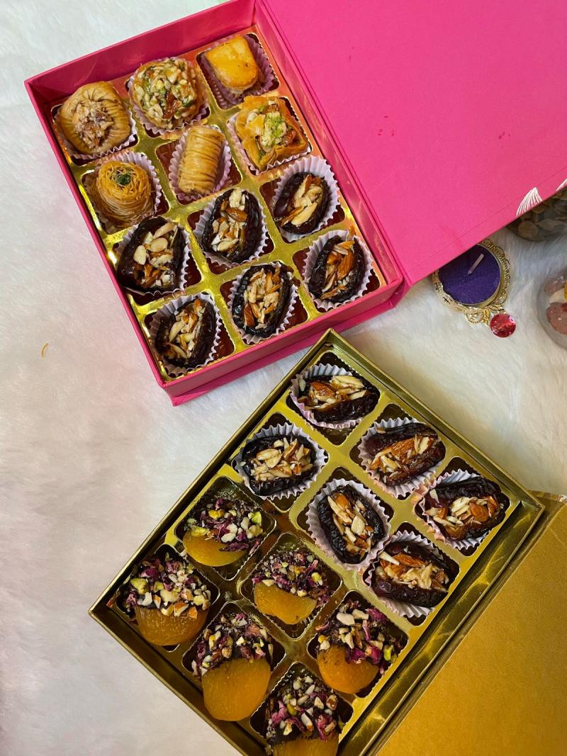 Baklava, Dates & Mix Dryfruits Mithai
