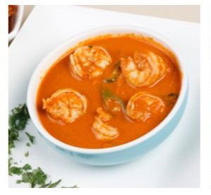 Prawn Goan Curry & Rice