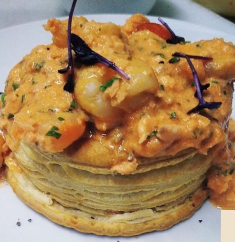Paprika Prawn Vol Au Vents
