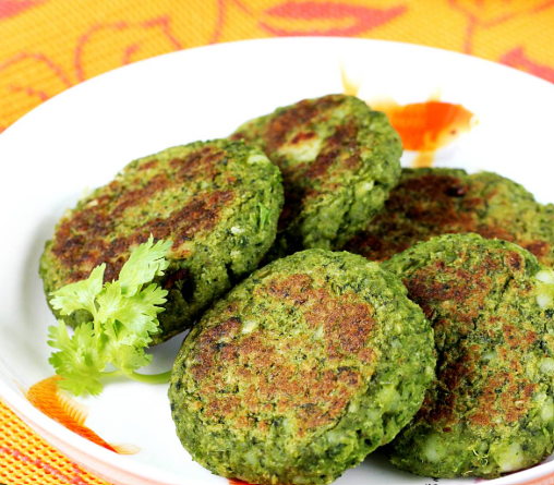 Paneer Harabhara Tikki