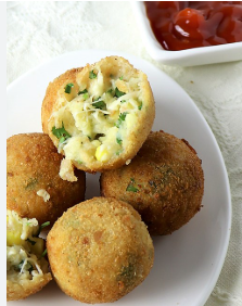 Cheese Corn Balls