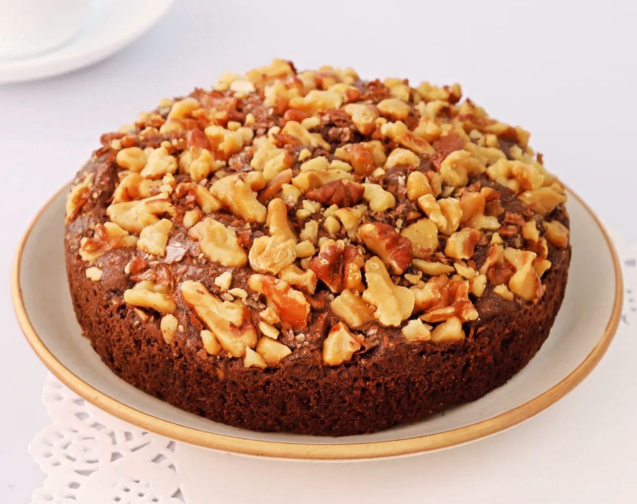 Date & Walnut Cake