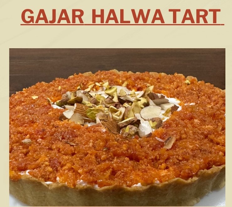 Gajar Halwa Tart