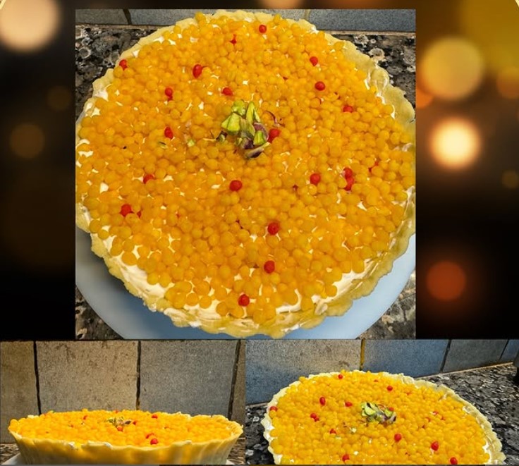 Sweet Boondi Tart