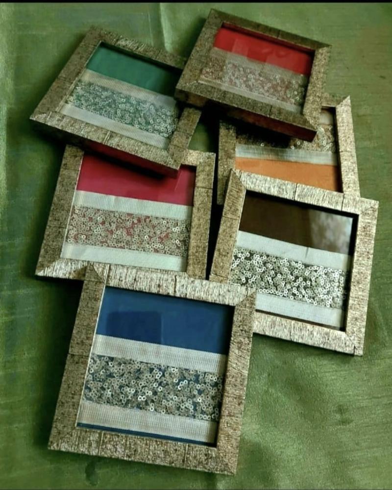 Silk & Gold Foil Inlay