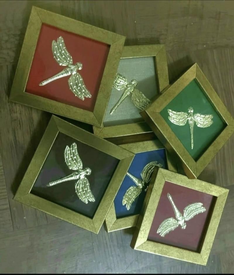 Silk & Gold Foil Inlay