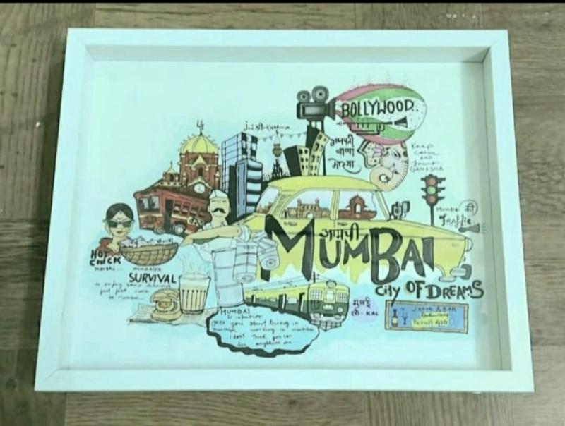 Caricature Prints Trays & Coasters