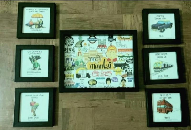 Caricature Prints Trays & Coasters