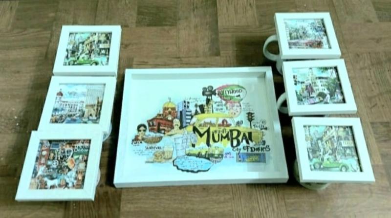 Caricature Prints Trays & Coasters