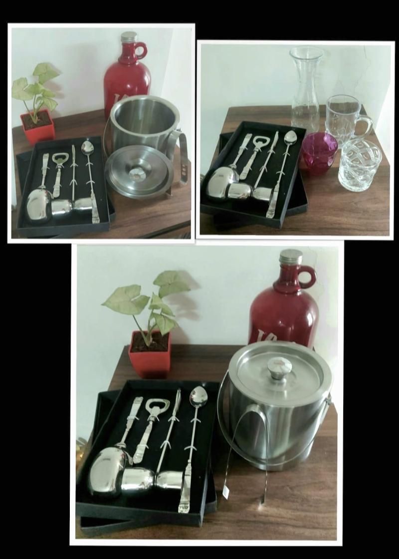 Bar Set Stainless Steel