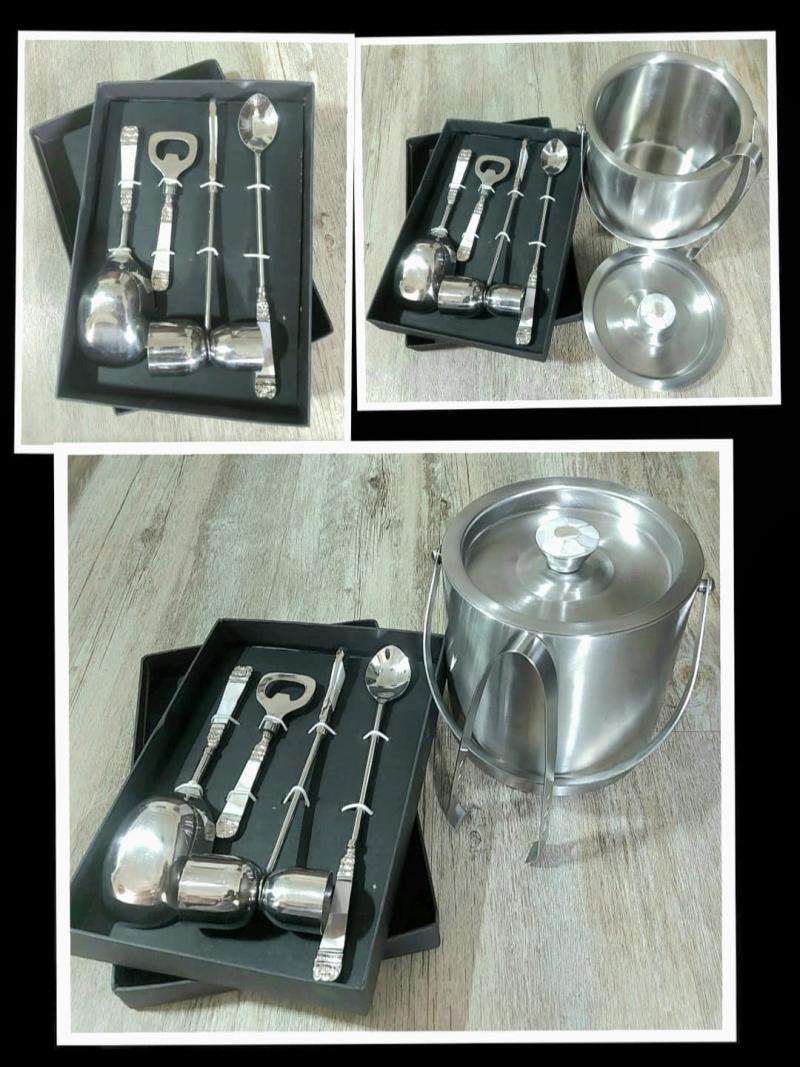 Bar Set Stainless Steel
