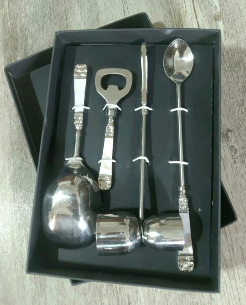Bar Set Stainless Steel
