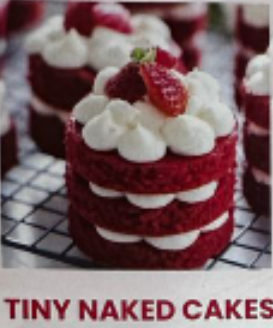 Tiny Naked Cake