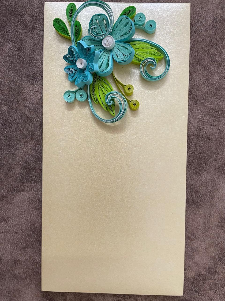 Handmade Paper Quilling Envelope