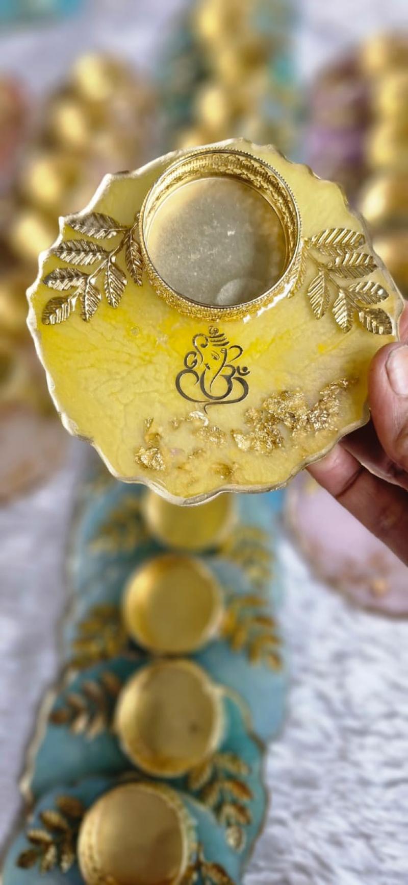 Resin Tea-Light Holder