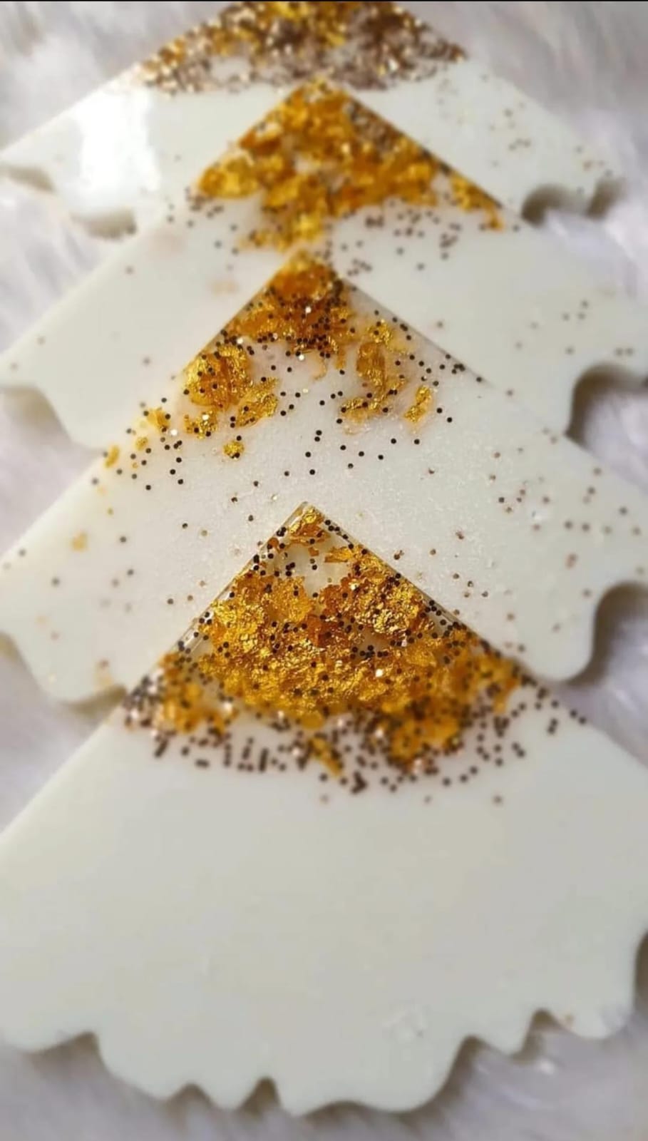 Resin Triangular Coaster