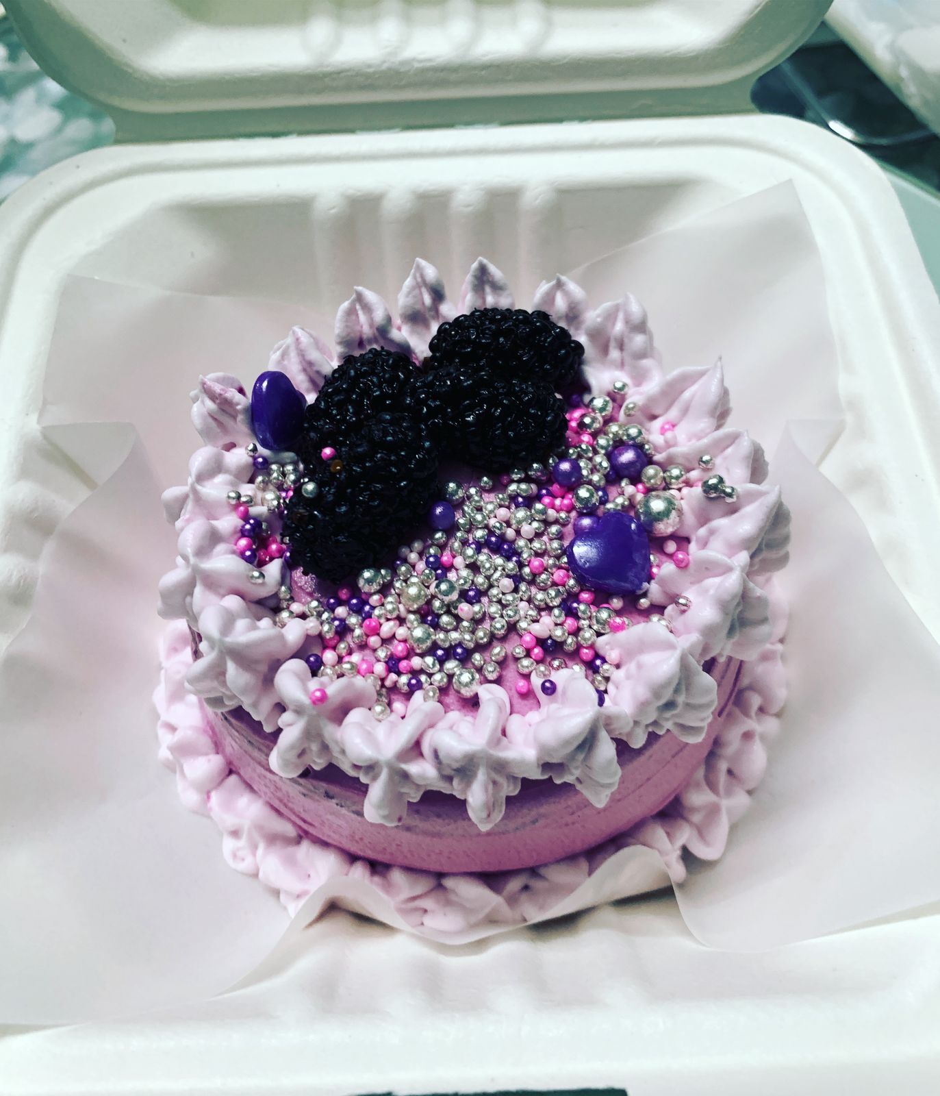 Mulberry Bento Cake