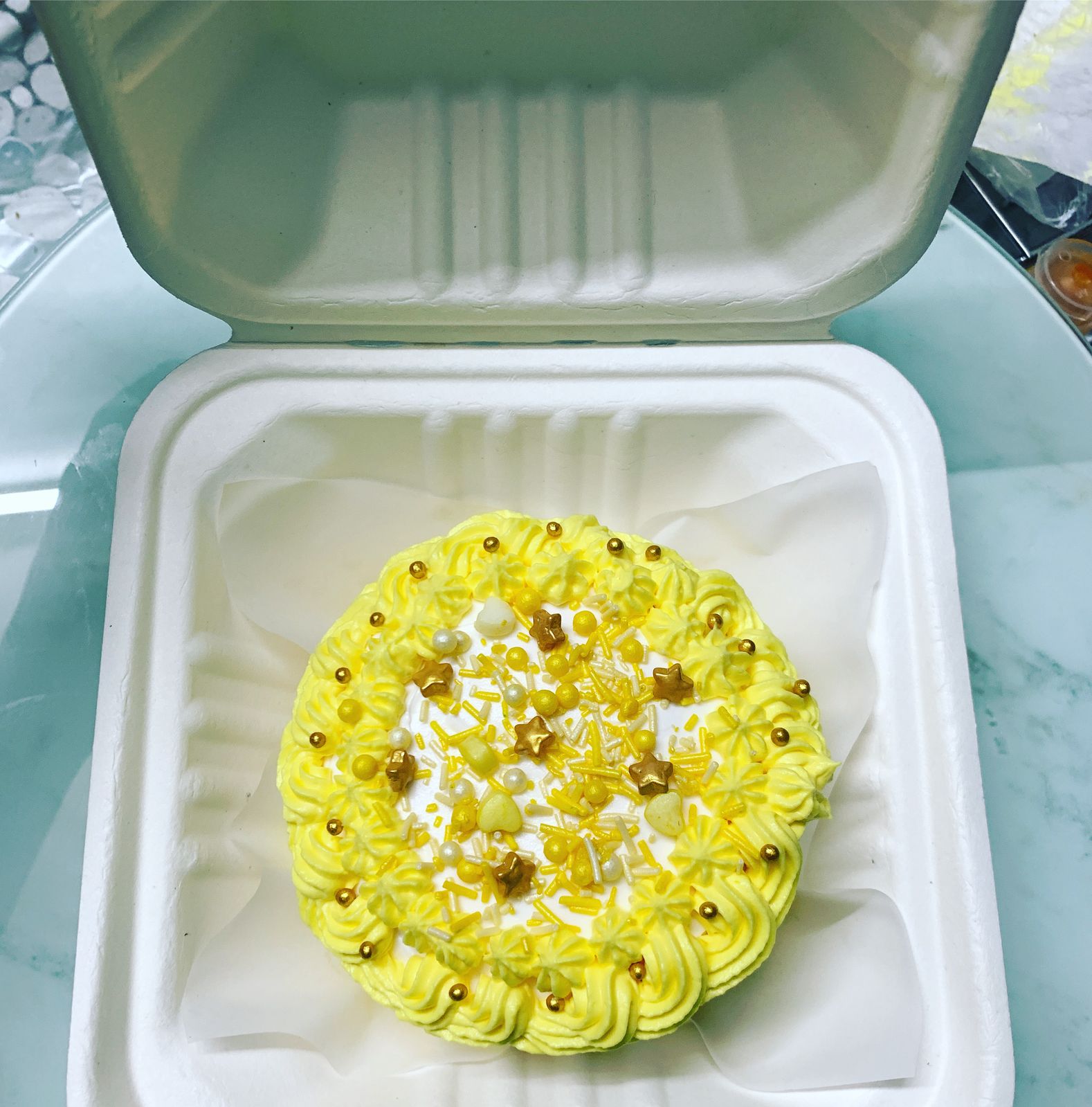 Mango Bento Cake