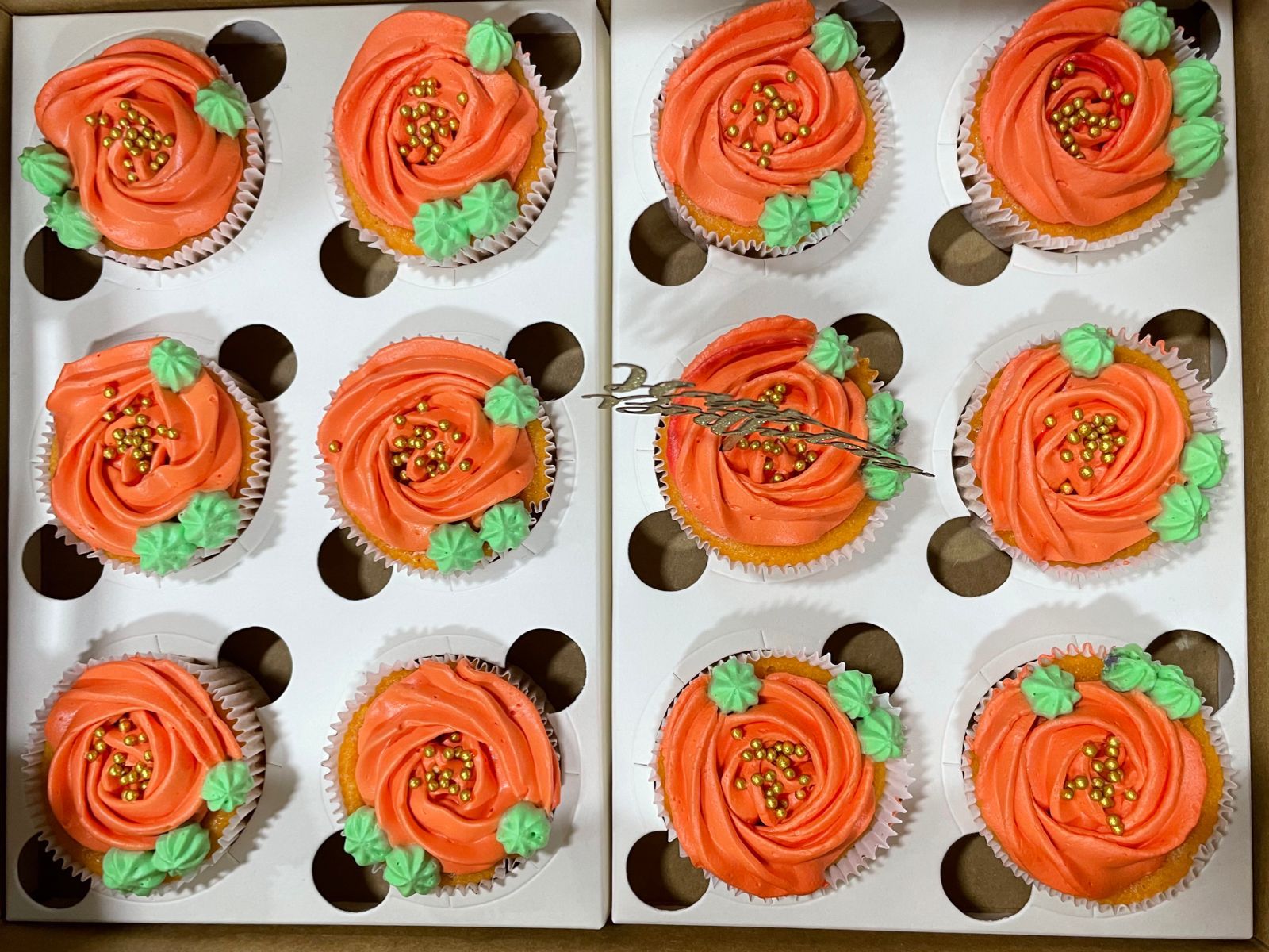 Orange Cupcakes