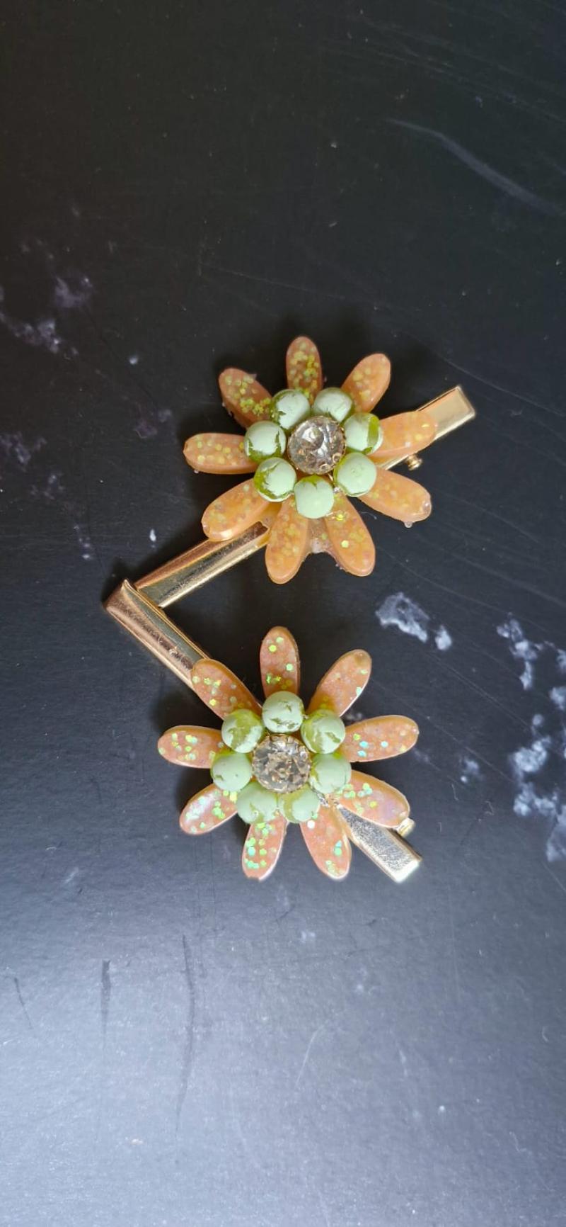 Resin Hair Pins