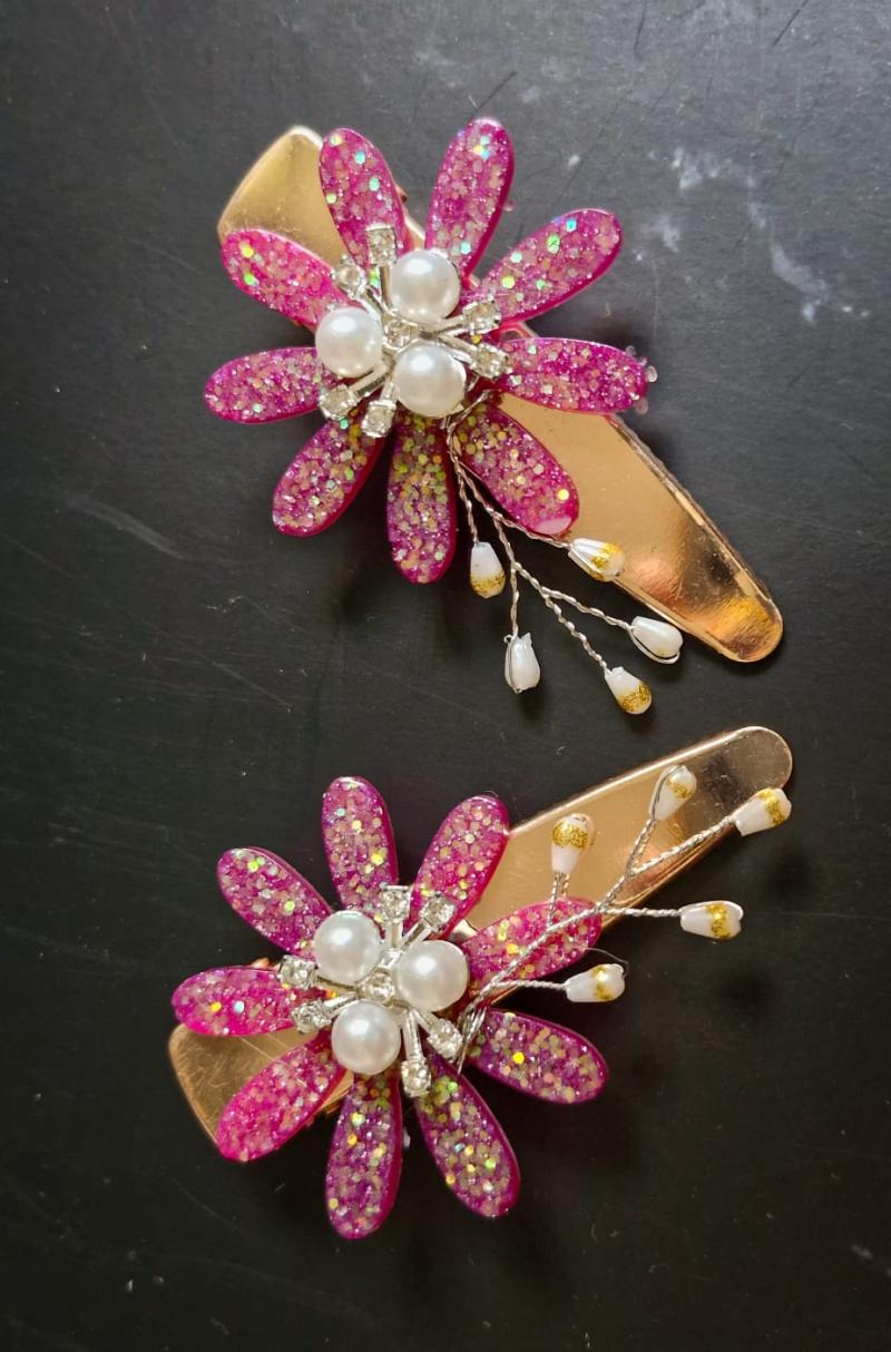 Resin Hair Pins