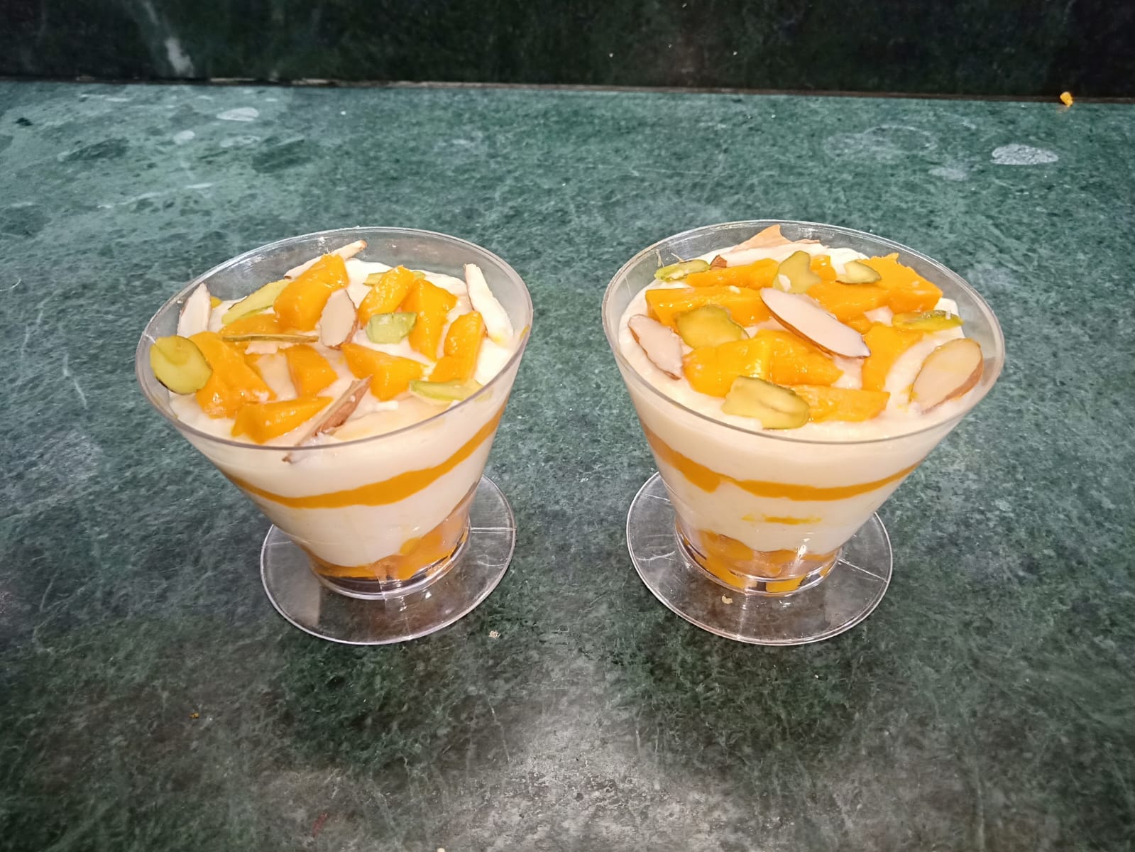 Rabri With Mango Chunks