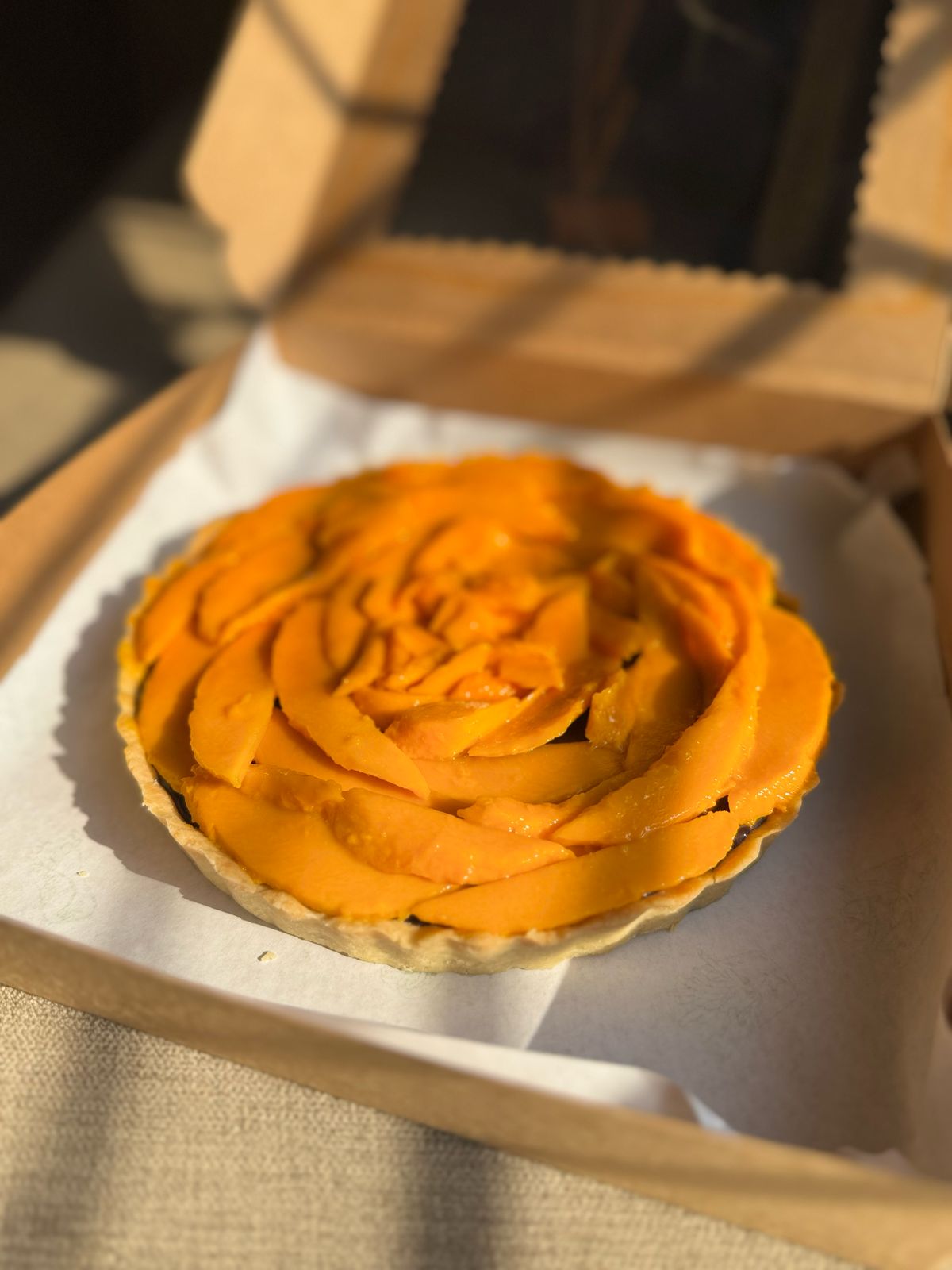 Luscious Mango Tart