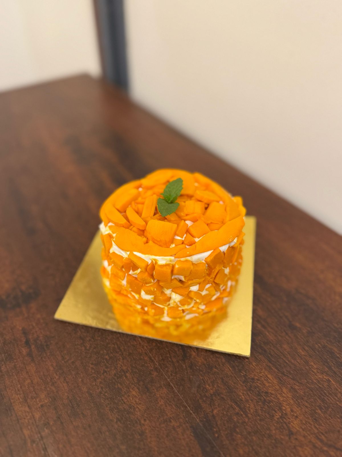 Dreamy Mango Cream Cake