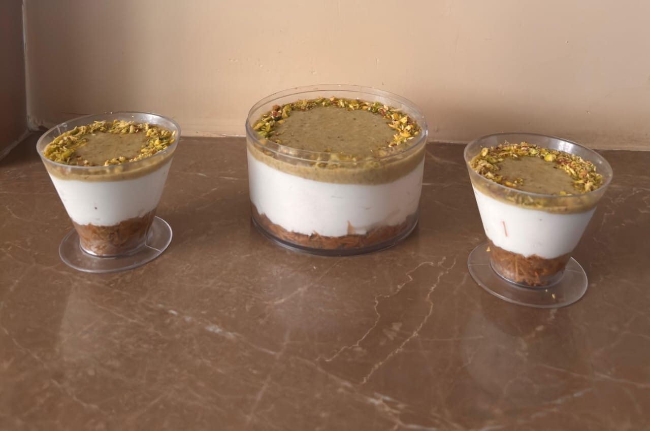 Kunafa Cheese Cake