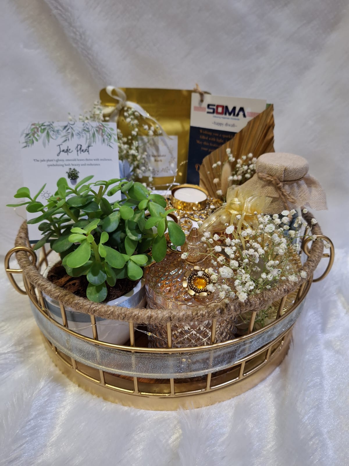 Golden Color Diwali Hamper